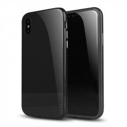 iPhone X (Ten) Fully Protective Magnetic Absorption Technology Case With Free Tempered Glass (Black) iPhone X (Ten) Fully Protective Magnetic Absorption Technology Case With Free Tempered Glass (Black)